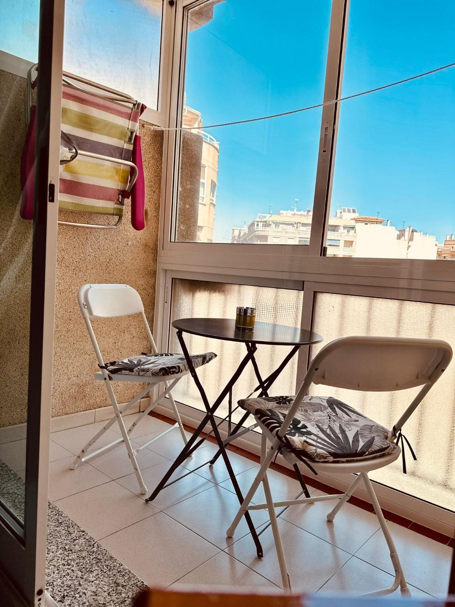 Studio Apartment Santana Habaneras - 05 At Beach With Garage, Pool And Lift Torrevieja Exteriör bild